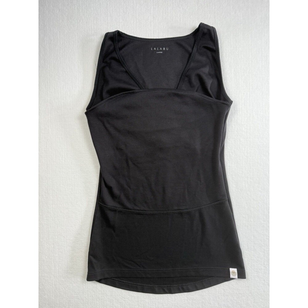 Lalabu Babywearing Tank Top Black Women’s Large Nursing Maternity Pouch